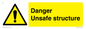 WC480: danger unsafe structure