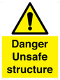 WC480: danger unsafe structure
