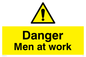WC483: danger men at work