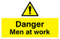 WC483: danger men at work