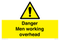 WC484: danger men working overhead