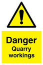 WC487: danger quarry workings