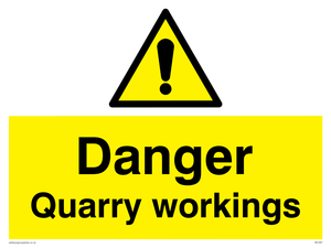 WC487: danger quarry workings