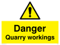 WC487: danger quarry workings