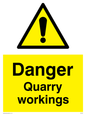 WC487: danger quarry workings