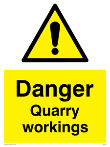 WC487: danger quarry workings