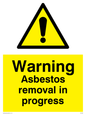 WC488: asbestos removal in progress