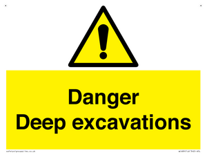 WC489: Danger Deep excavations