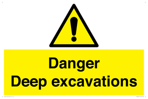 WC489: Danger Deep excavations