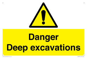 WC489: Danger Deep excavations