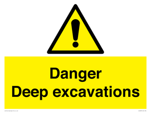 WC489: Danger Deep excavations