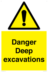 WC489: Danger Deep excavations