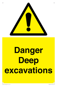 WC489: Danger Deep excavations