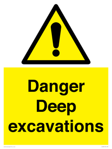 WC489: Danger Deep excavations