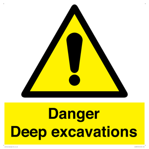 WC489: Danger Deep excavations