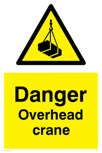 WC490: danger overhead crane