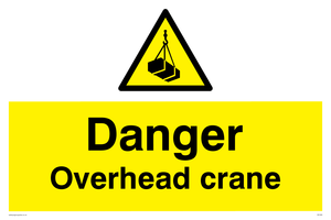 WC490: danger overhead crane