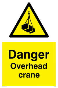 WC490: danger overhead crane