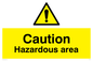 WC492: Caution Hazardous Area