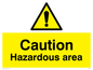 WC492: Caution Hazardous Area