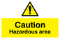WC492: Caution Hazardous Area