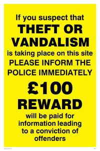WC511: Theft vandalism inform police