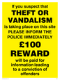 WC511: Theft vandalism inform police