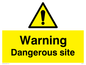 WC5317: Warning Dangerous site