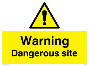 WC5317: Warning Dangerous site