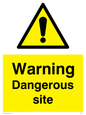 WC5317: Warning Dangerous site