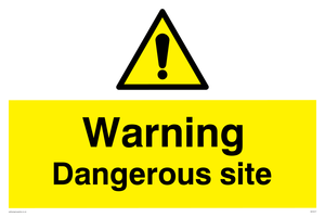 WC5317: Warning Dangerous site