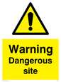 WC5317: Warning Dangerous site