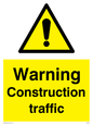 WC5391: Warning Construction traffic