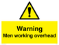 WC5493: Warning Men working overhead