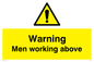 WC5494: Warning Men working above