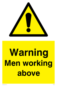 WC5494: Warning Men working above