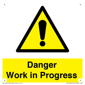 WC5786: Danger Work in Progress