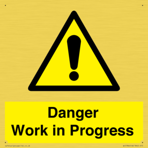 WC5786: Danger Work in Progress