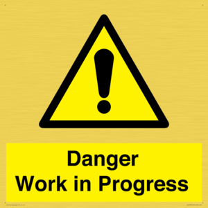 WC5786: Danger Work in Progress