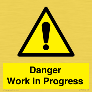 WC5786: Danger Work in Progress