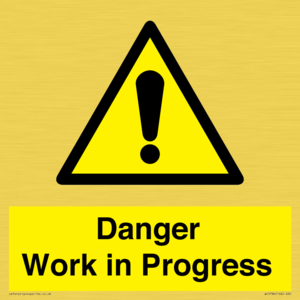 WC5786: Danger Work in Progress