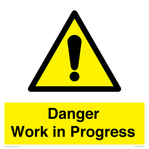 WC5786: Danger Work in Progress