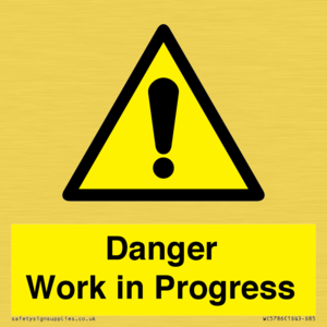 WC5786: Danger Work in Progress