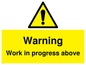 WC5790: Warning Work in progress above
