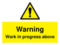 WC5790: Warning Work in progress above