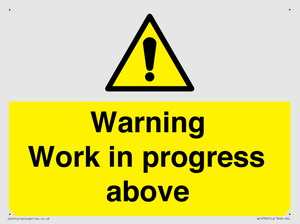 WC5790: Warning Work in progress above