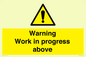 WC5790: Warning Work in progress above