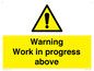 WC5790: Warning Work in progress above