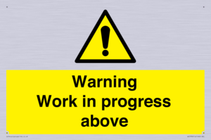 WC5790: Warning Work in progress above