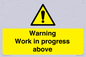 WC5790: Warning Work in progress above